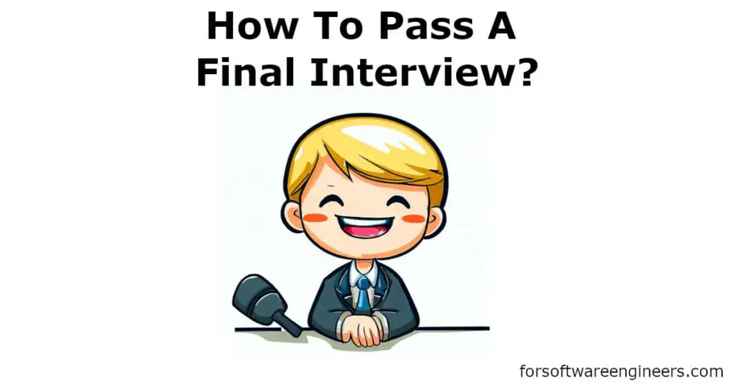success during a final round interview